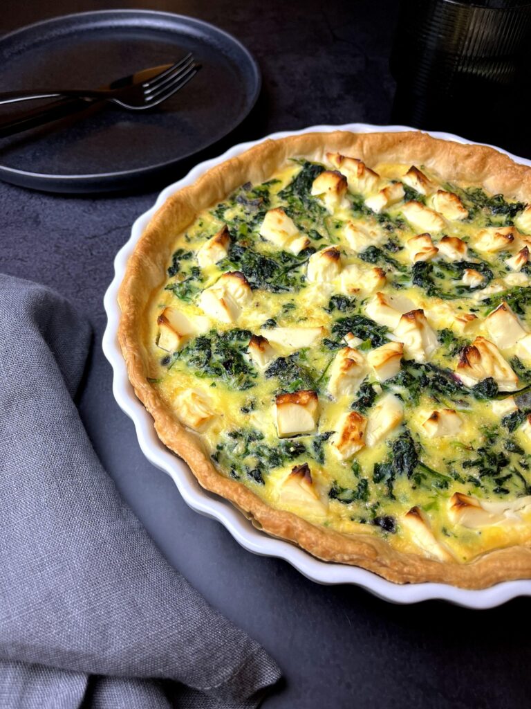 Egg and spinach pie