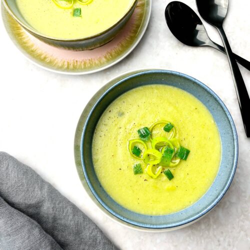 Potato leek soup