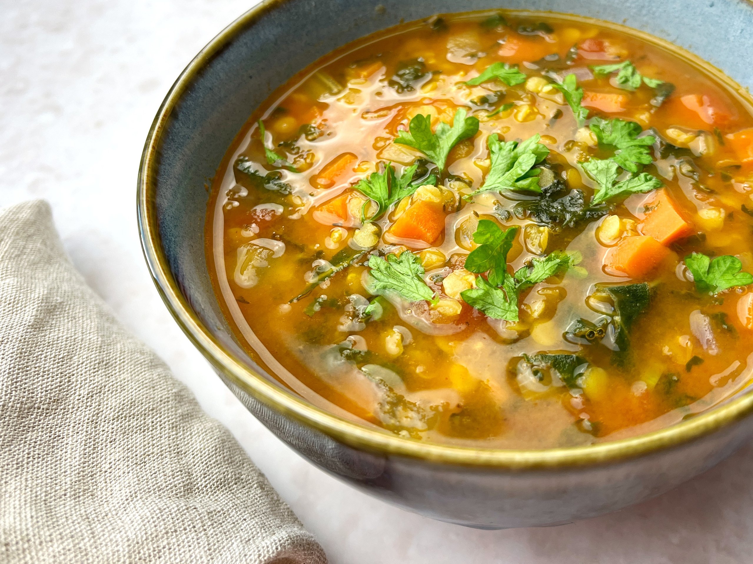 Italian lentil soup