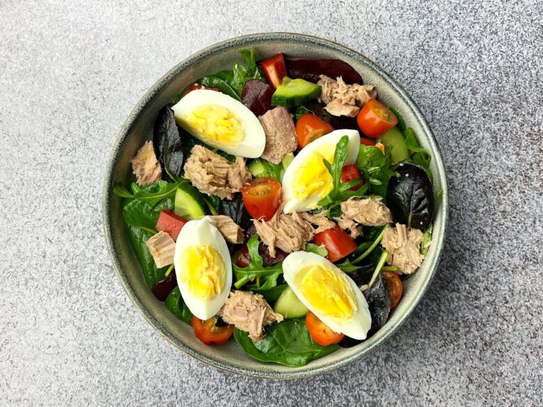 Light and fresh tuna salad