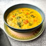 Red lentils and coconut soup