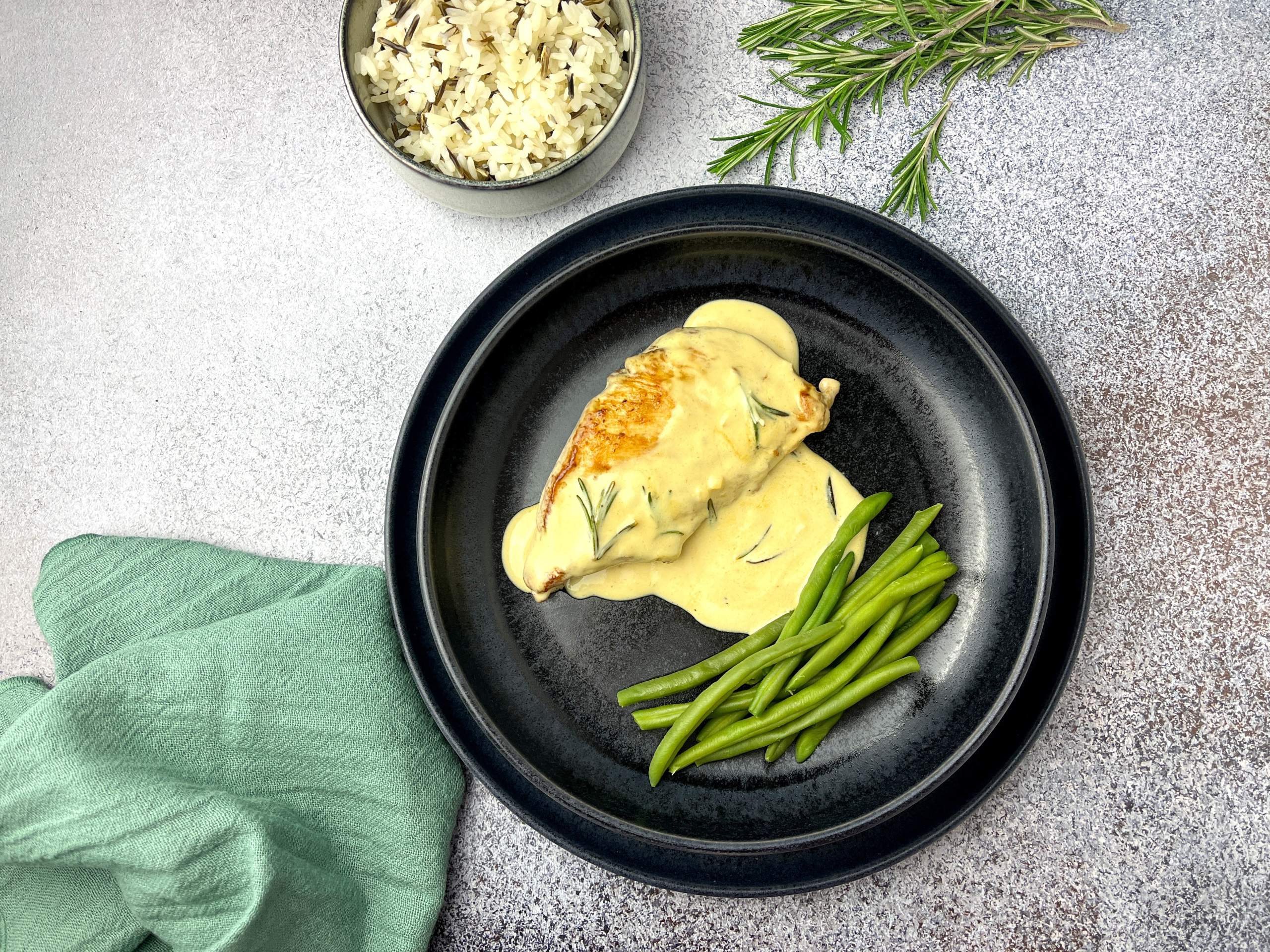 Rosemary and Dijon mustard chicken