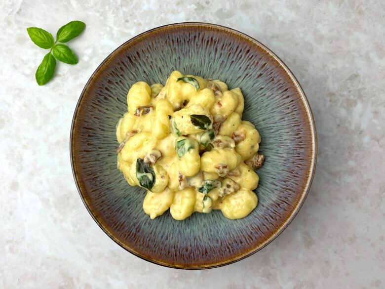 Sundried tomato gnocchi